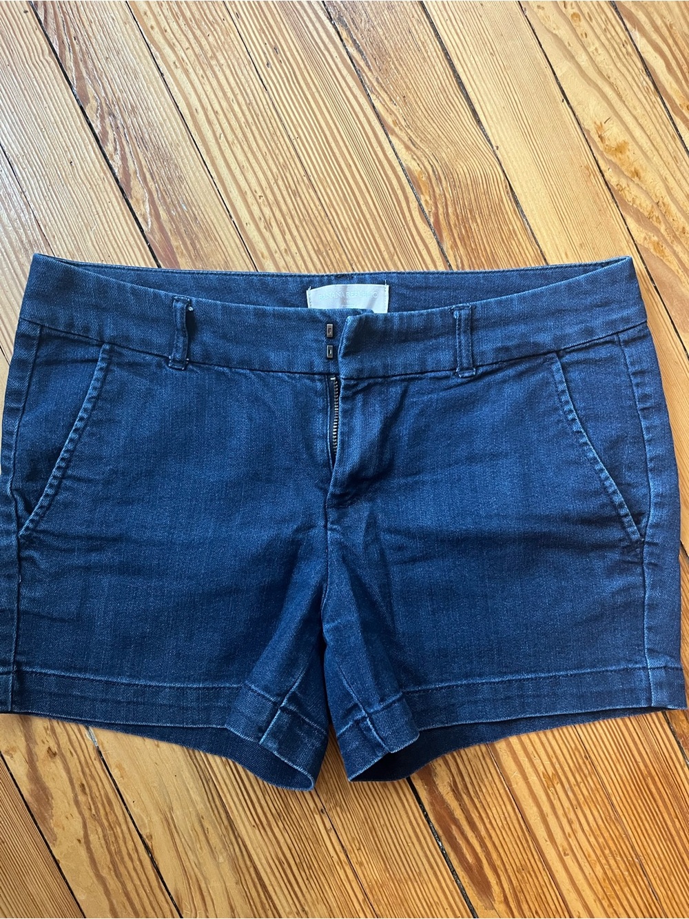 Banana Republic Dark Blue Denim Shorts